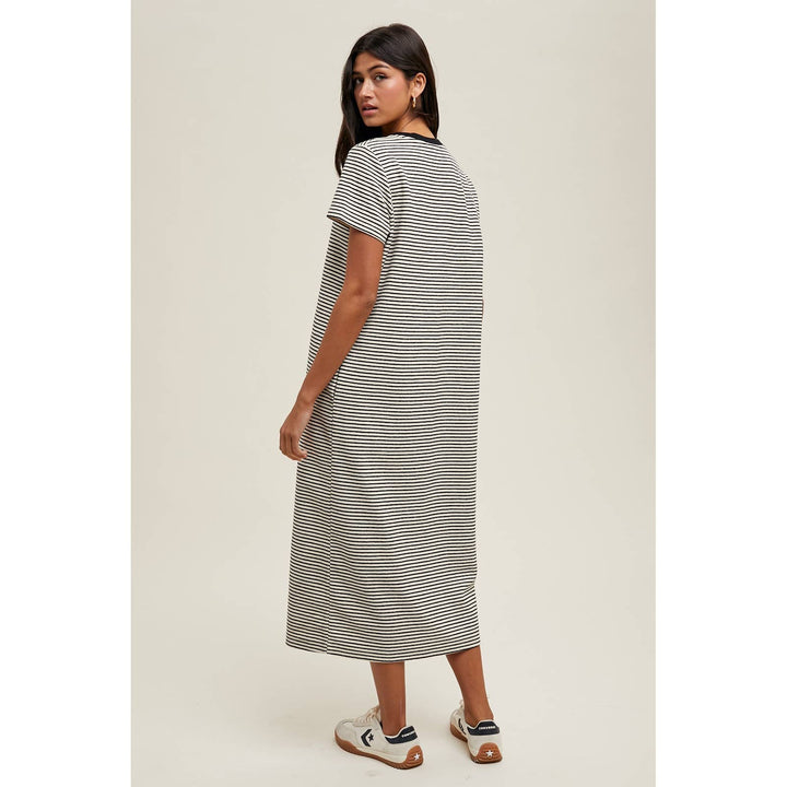 The Effortless Striped T-Shirt Dress