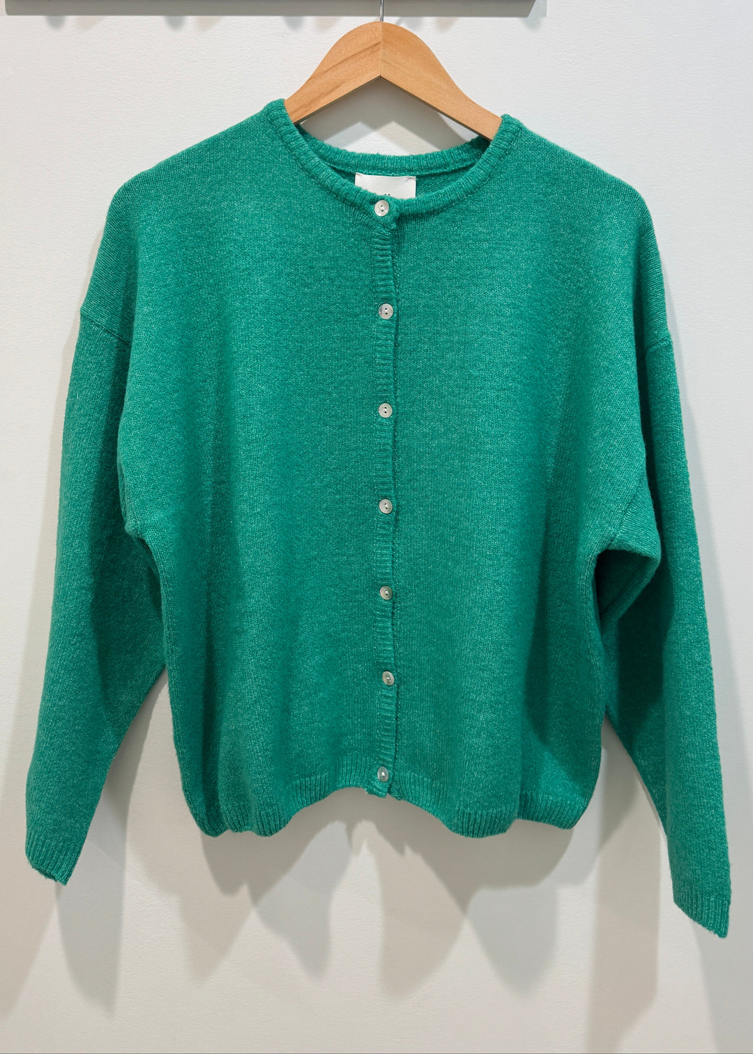 Monroe Knit Cardigan | Light Blue, Brown, Pink, Ivory, Green