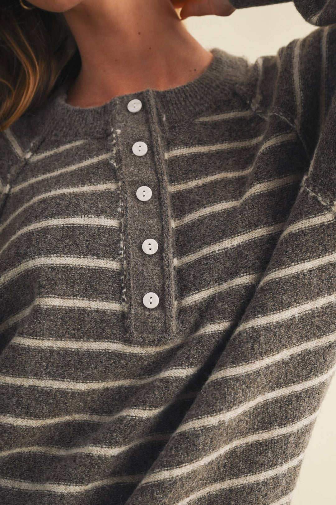 Greyson Stripe Sweater