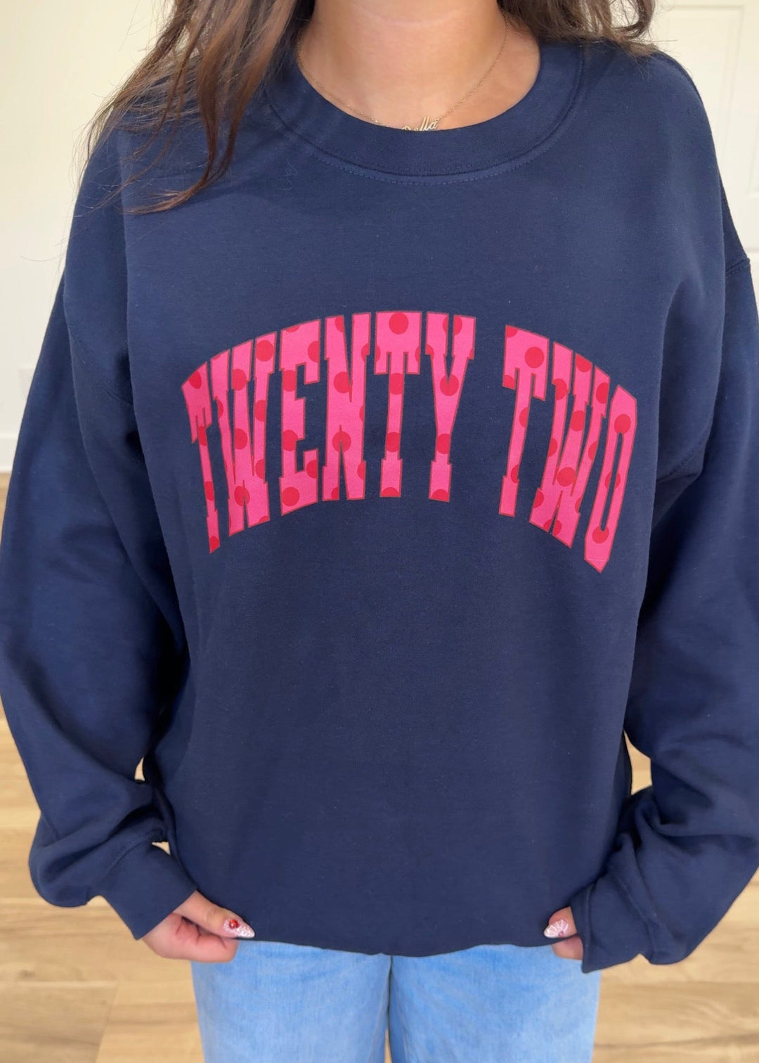 Navy/Pink Conley's Crews