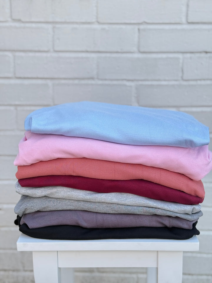 Chasing Comfort Set | Green, Black, Mauve, Pink, Sky, Gray, Burgundy, Lavender, Brick