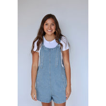 Load image into Gallery viewer, Blue Jean Baby Romper
