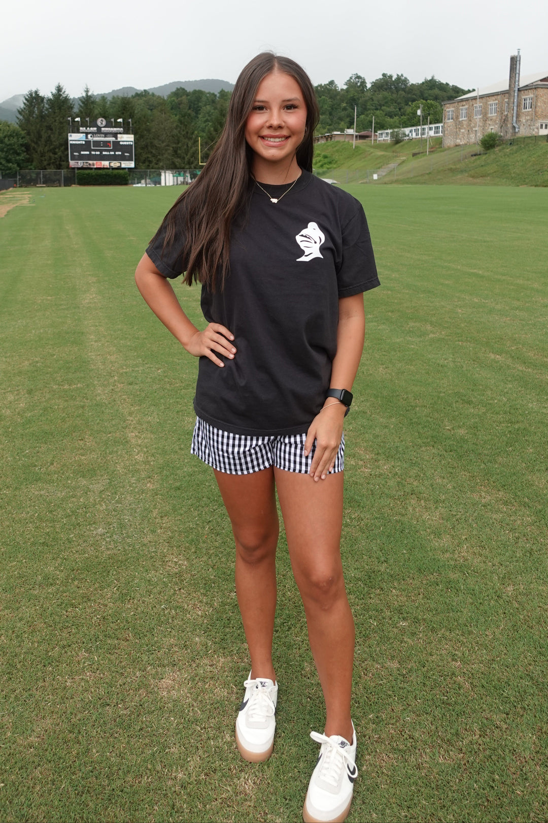 Game Day Checkered | Black