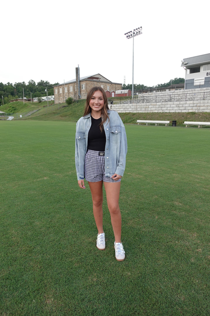 Downtown Denim Oversized Jacket
