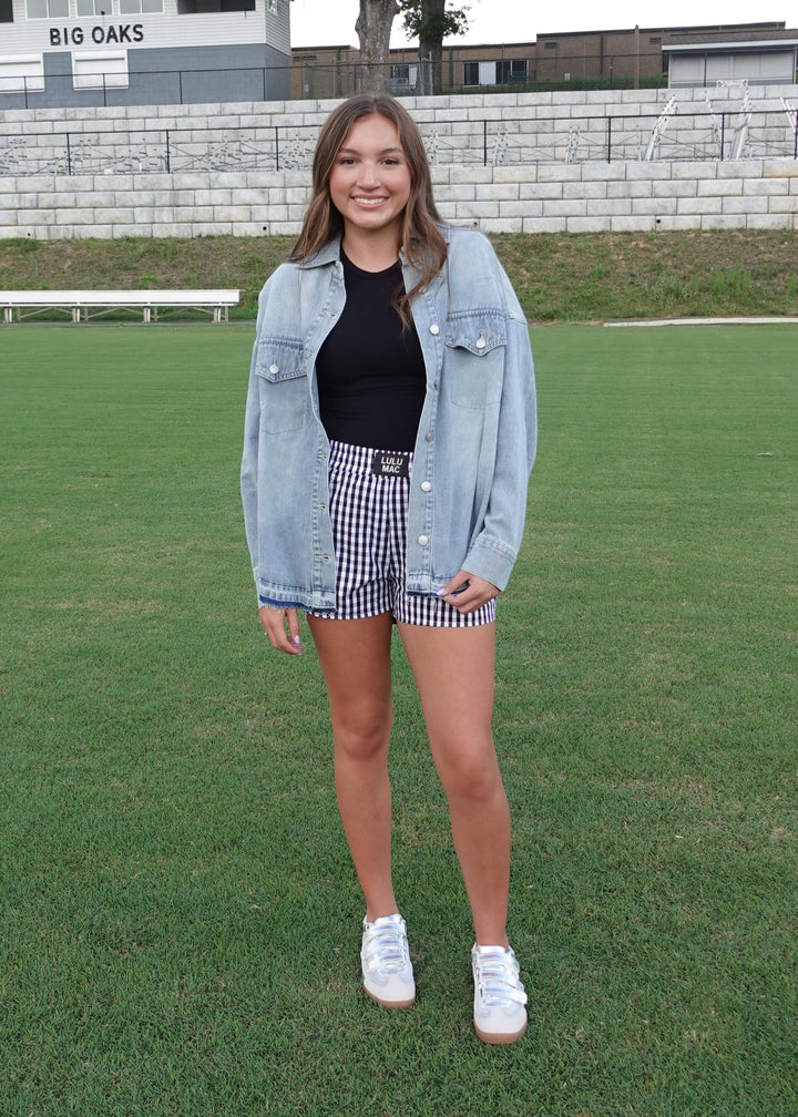 Downtown Denim Oversized Jacket