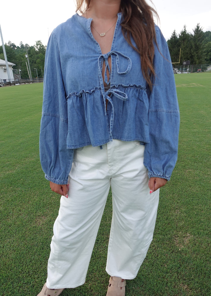 Denim Daze Top