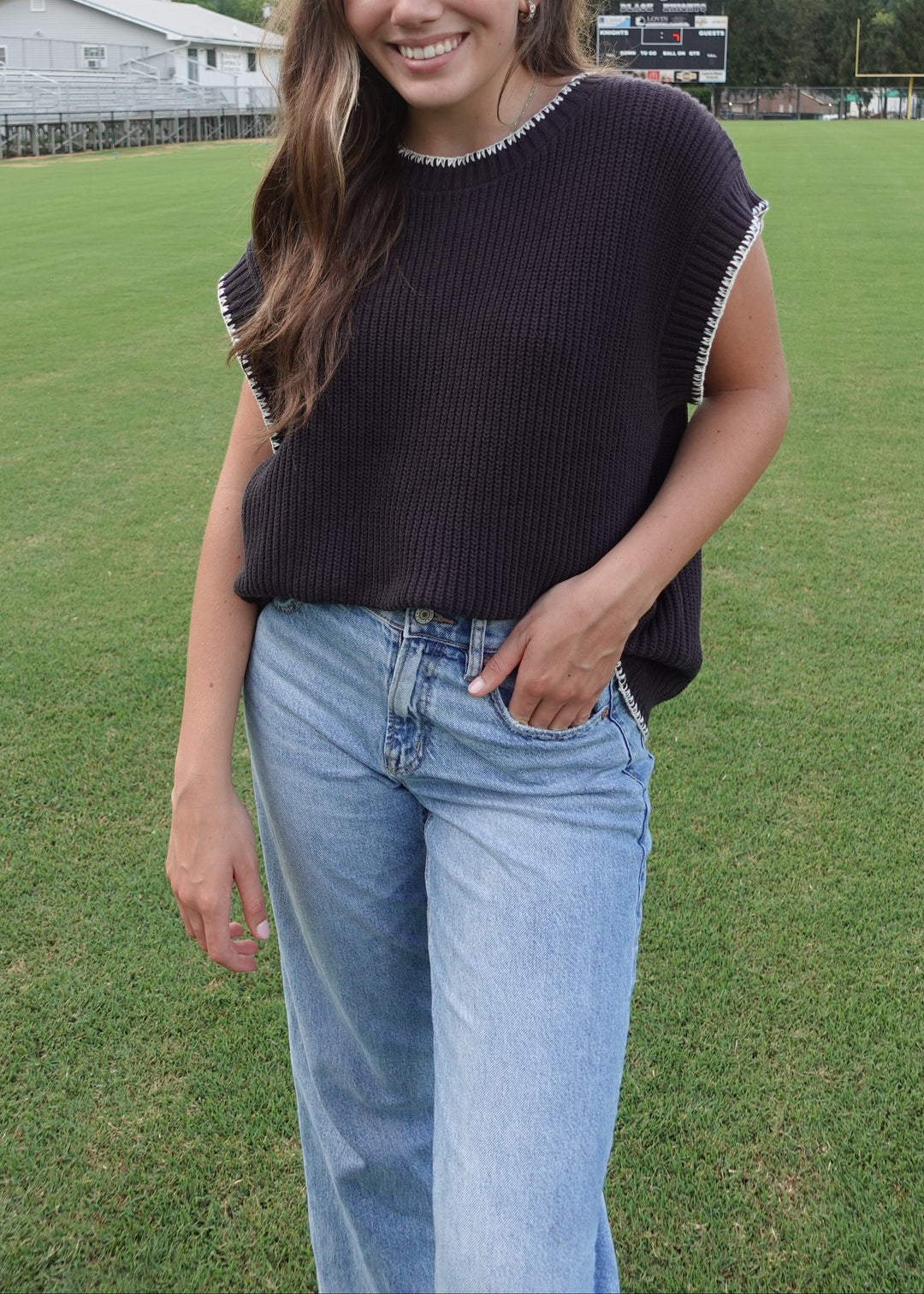 Sideline Stitch Sweater | Restock