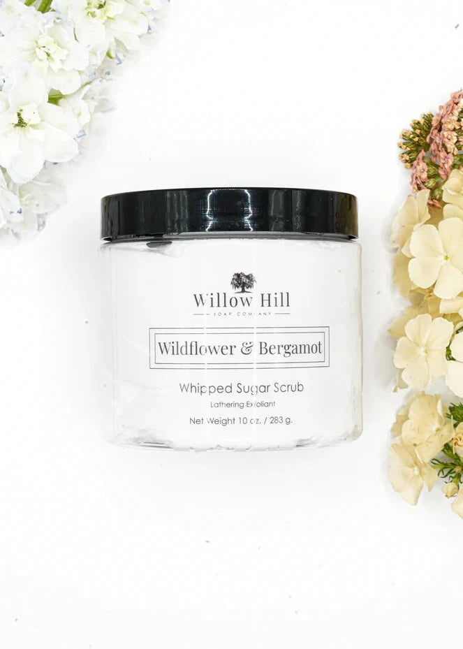 Wildflower & Bergamot Whipped Sugar Scrub