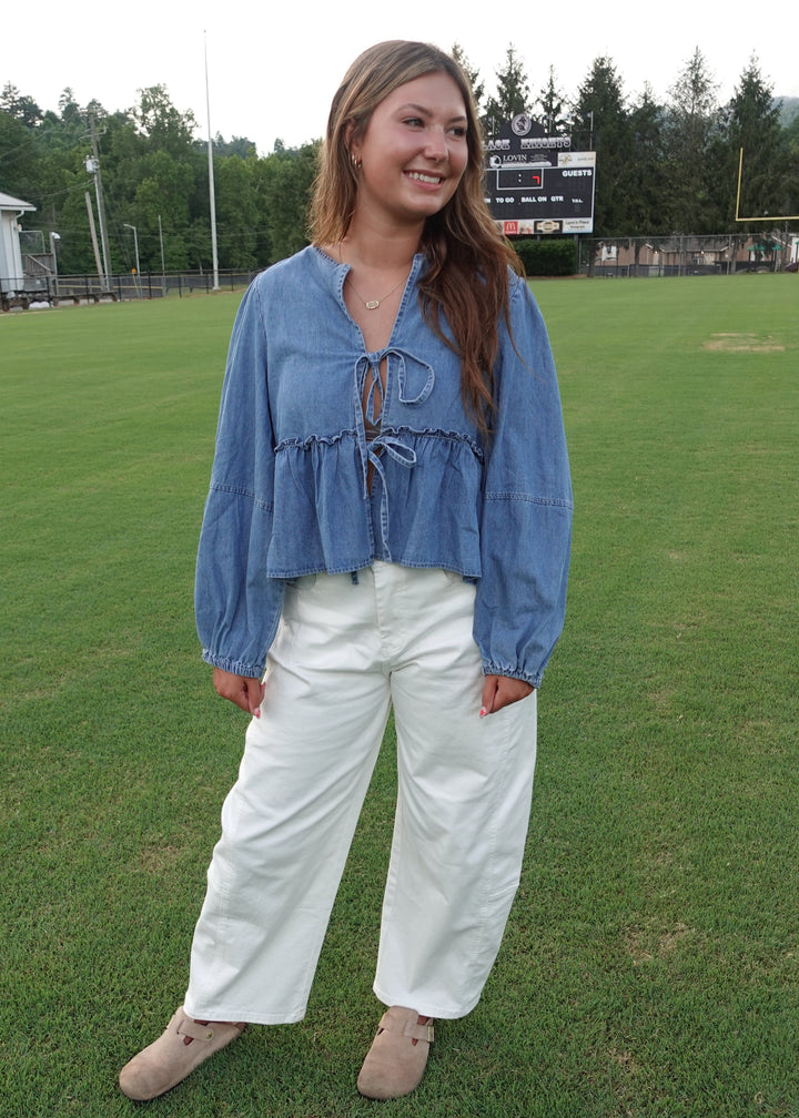 Denim Daze Top
