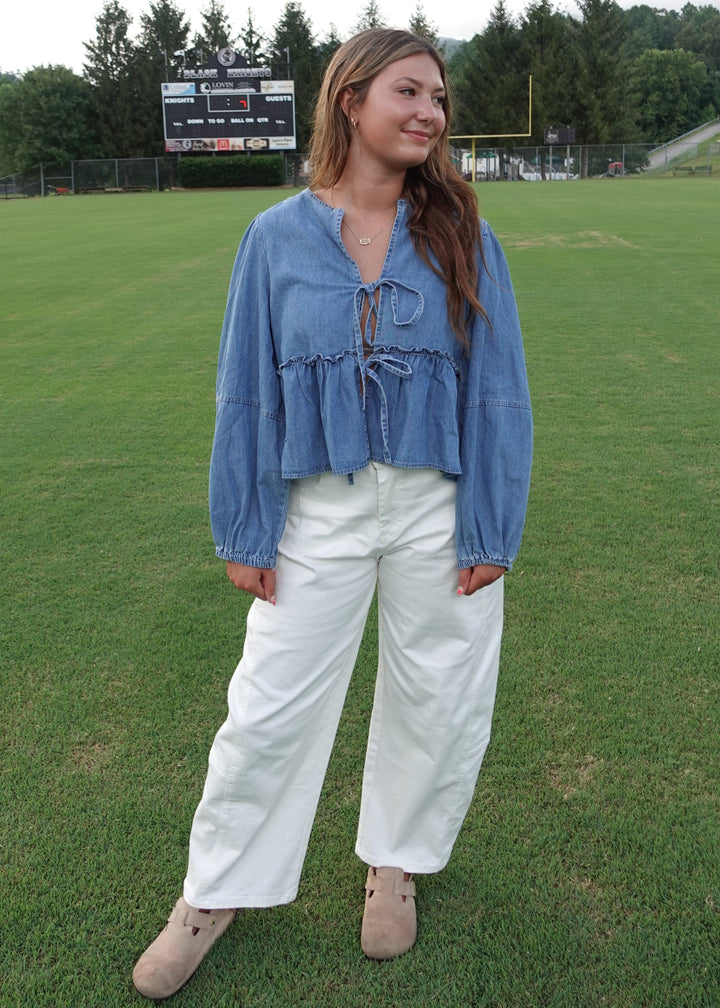 Denim Daze Top