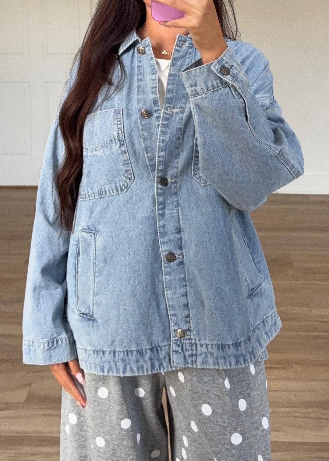 Karly Oversized Denim Jacket
