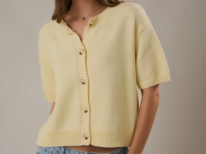 Sunny Side Sweater Cardigan