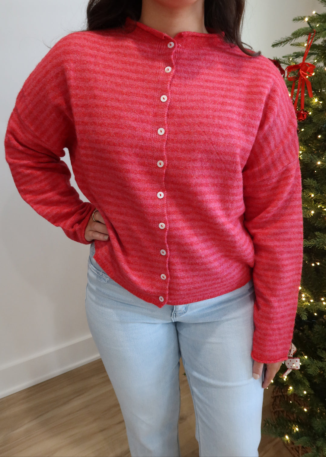 Candy Cane Sweater