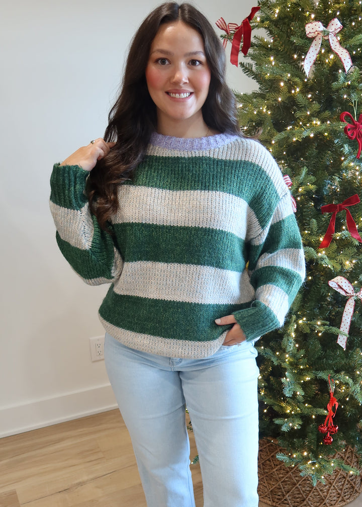 Stripe Crazy Sweater