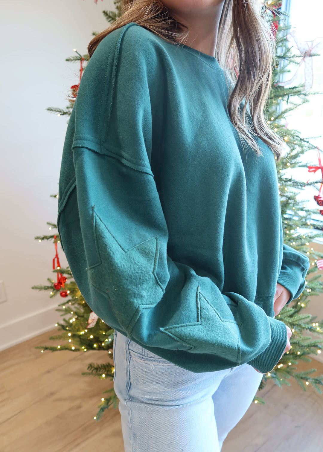 Starry Night Crewneck | Green