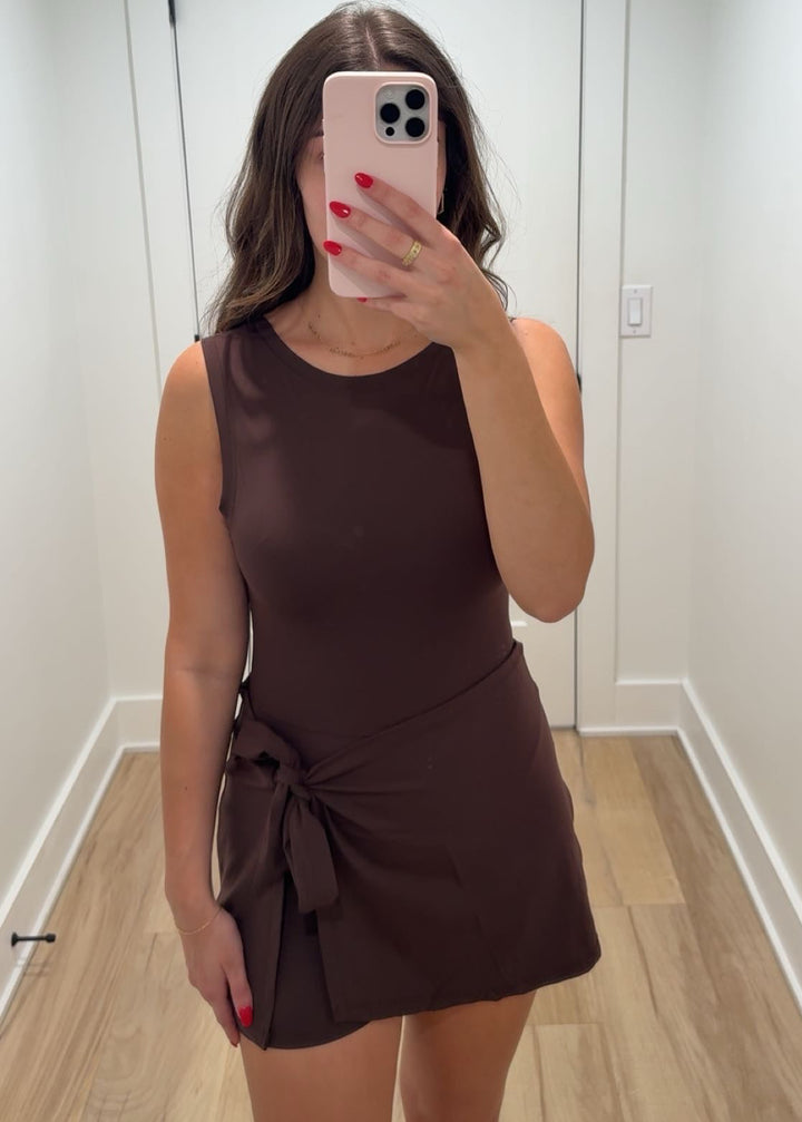 Chocolate Athletic Dress