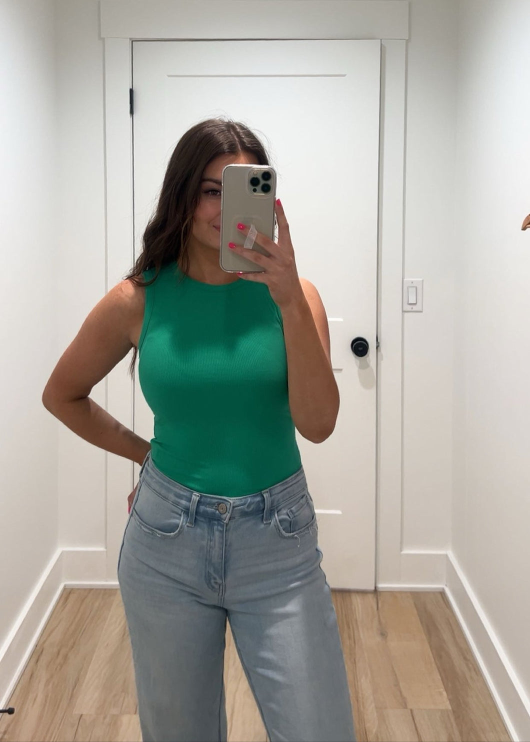 No Bad Days Bodysuit | Green, Pink, Black