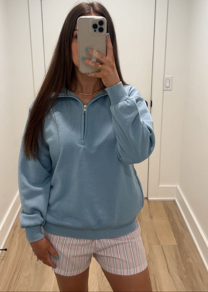 Carolina Half Zip Up Pullover