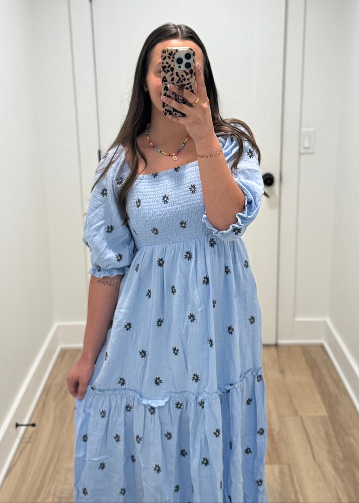 Blue Skies Maxi Dress