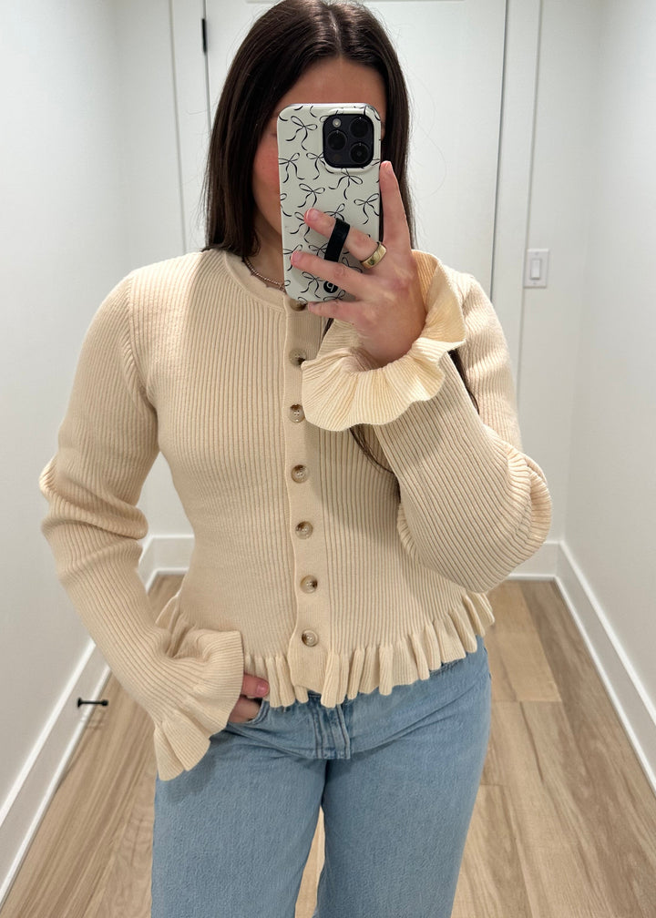 Buttercream Sweater Cardigan