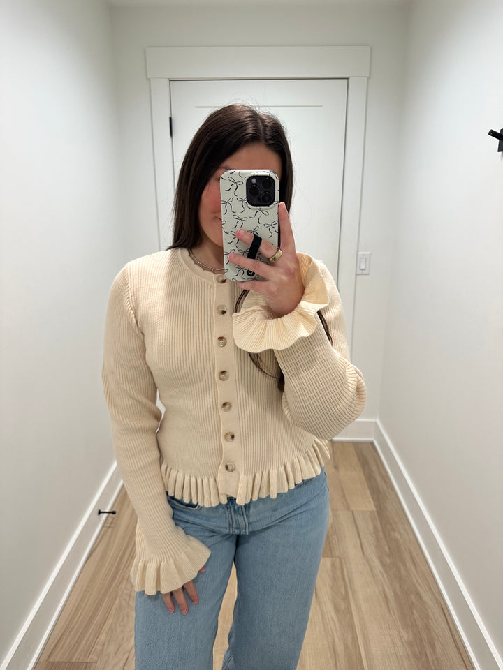 Buttercream Sweater Cardigan