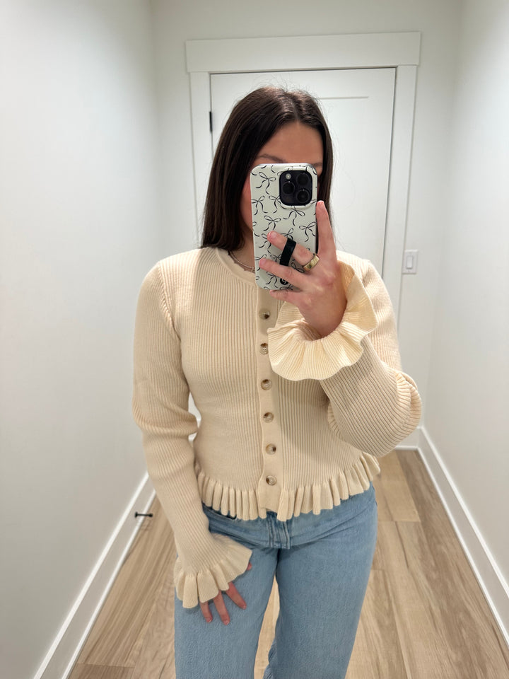 Buttercream Sweater Cardigan