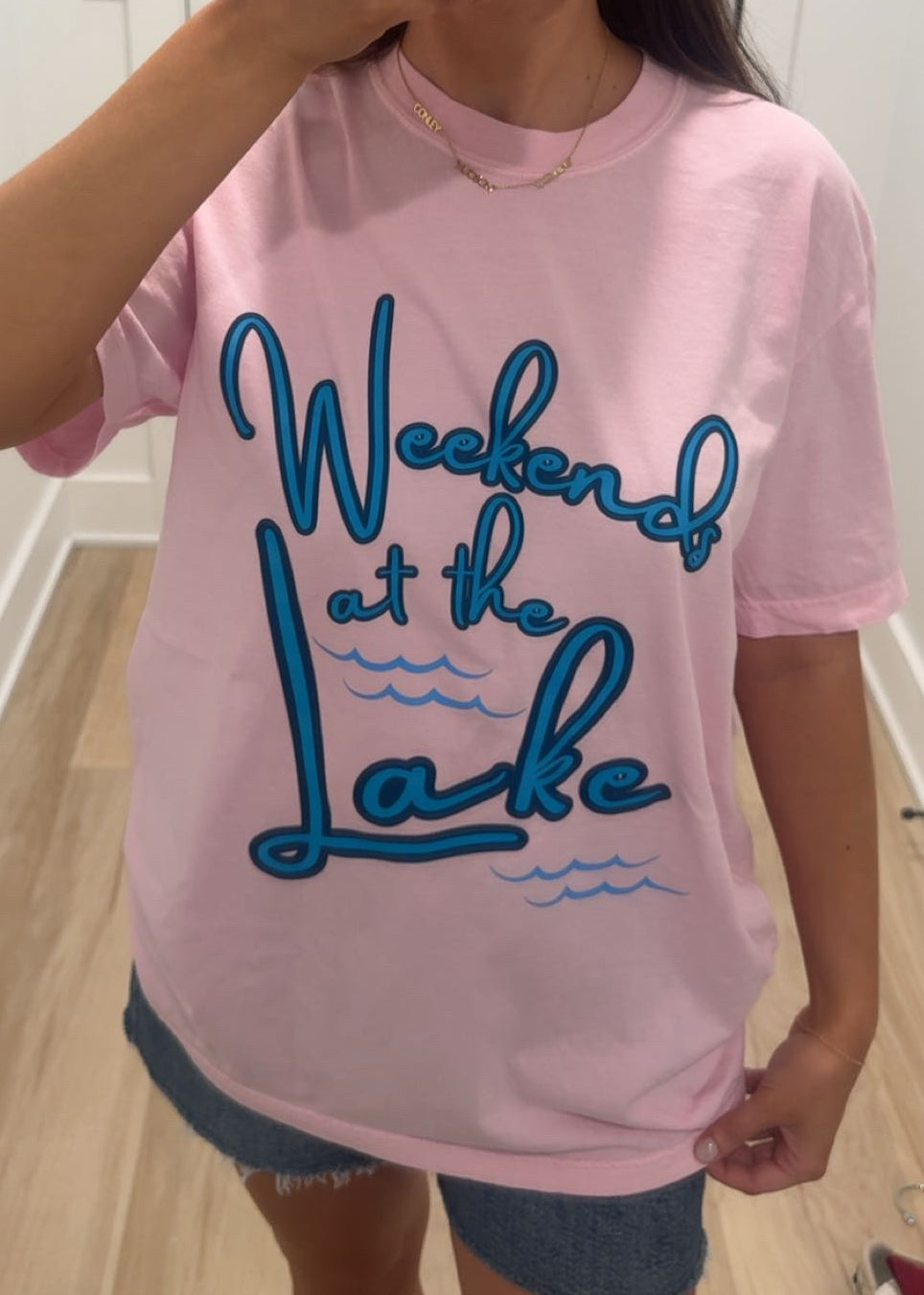 Weekends At the Lake Graphic Tee | Curvy Available