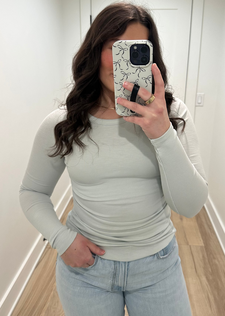 The Daily Rib Top | Lilac, Butter, Blue