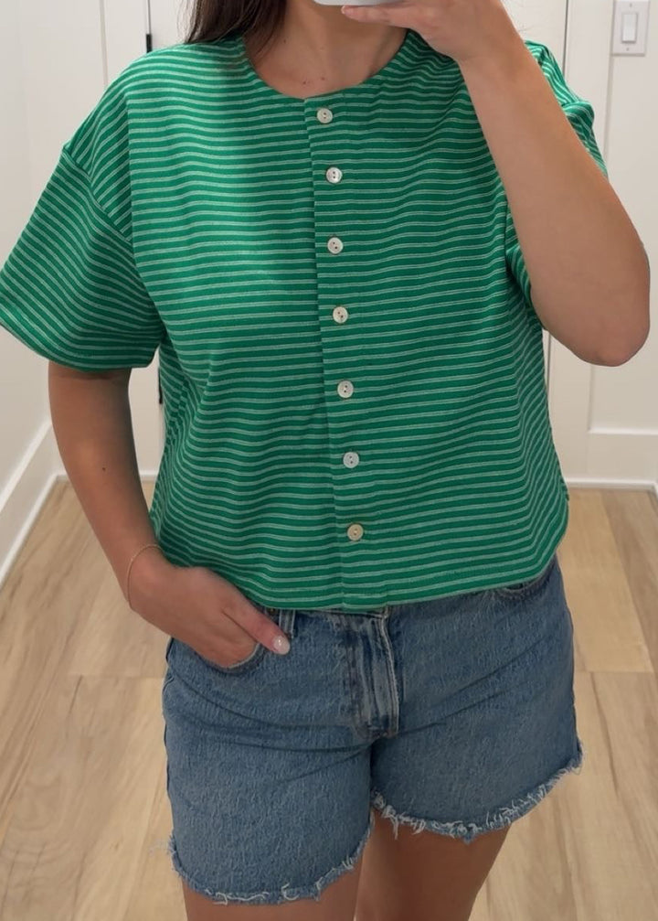 SCOUT STRIPED KNIT TOP