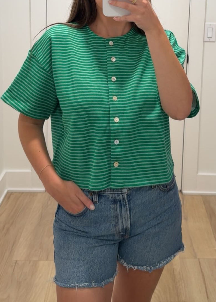 SCOUT STRIPED KNIT TOP
