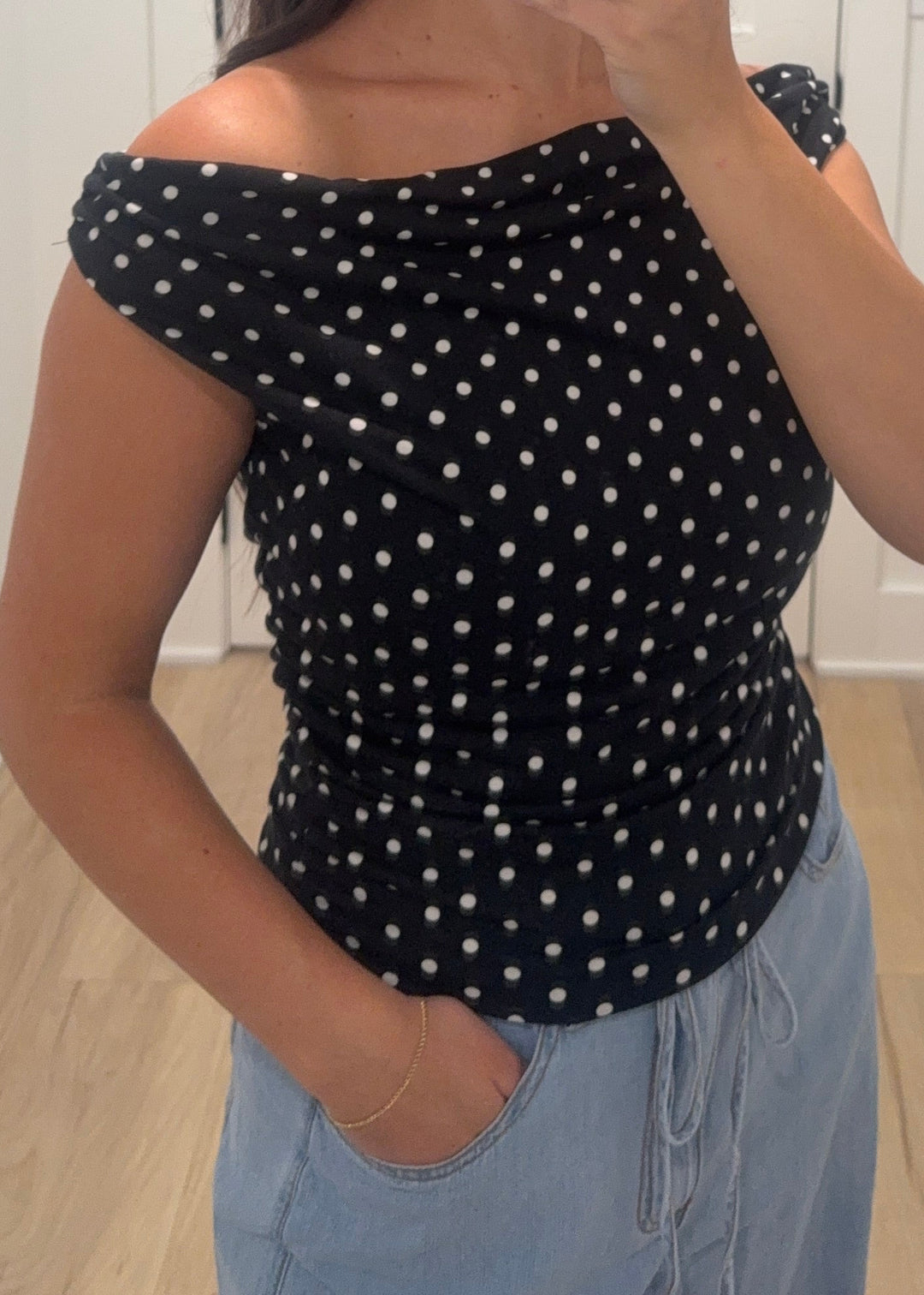 Midnight Dots Top
