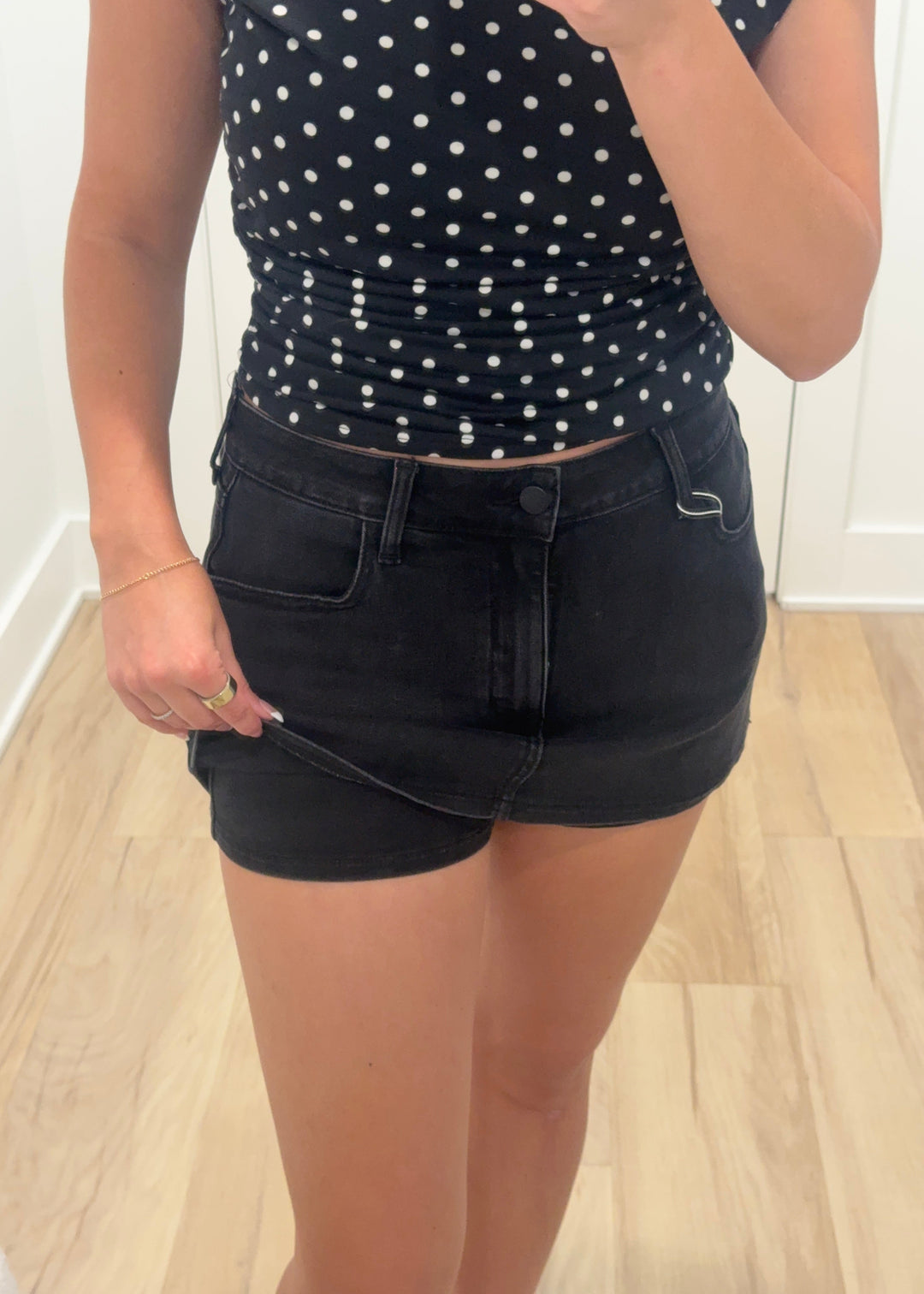 Easy Does It Denim Skort