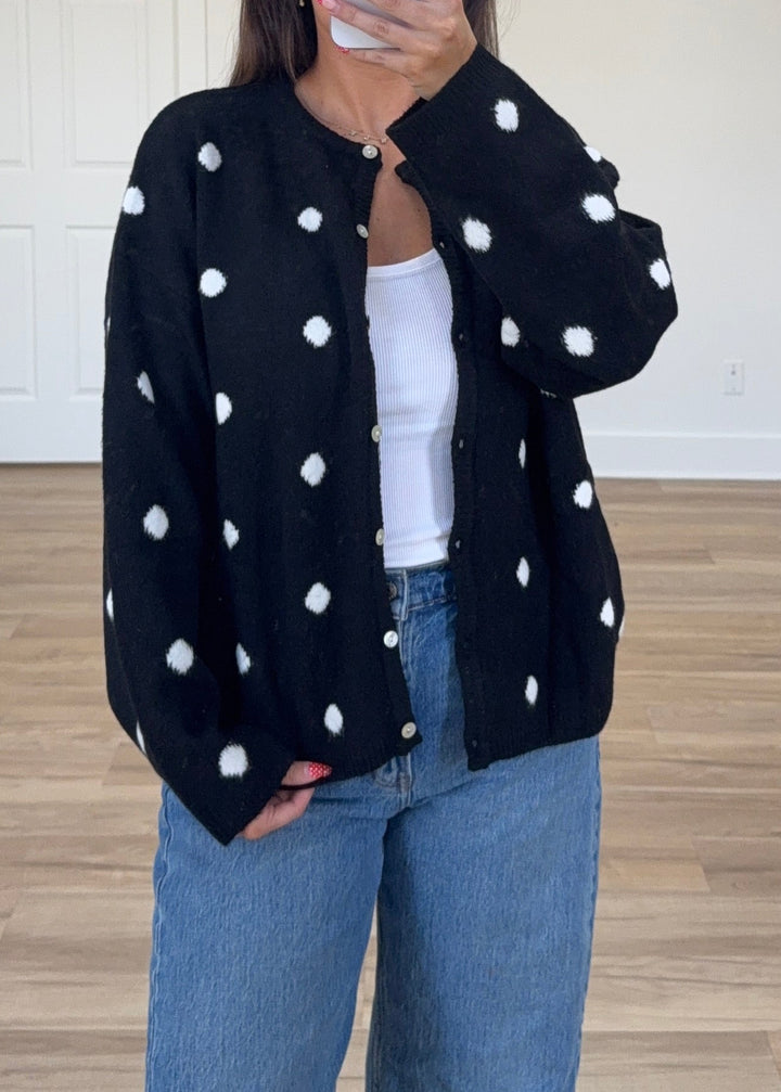 Back In Black Dots Sweater