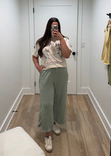 Load image into Gallery viewer, Mineral Washed Lounge Pants | Sage
