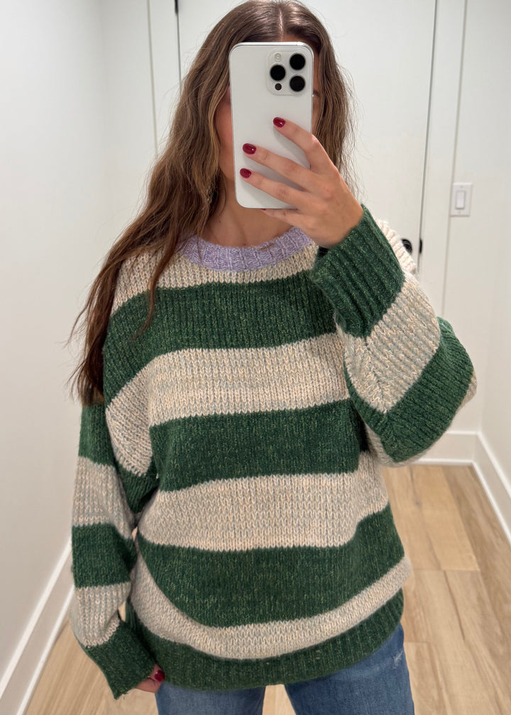 Stripe Crazy Sweater