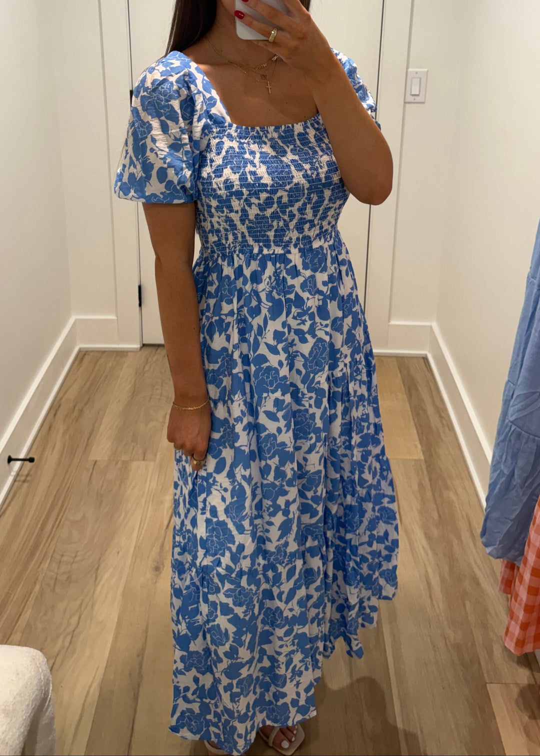 Sunday in Bloom Dress | Black, Pink, Blue