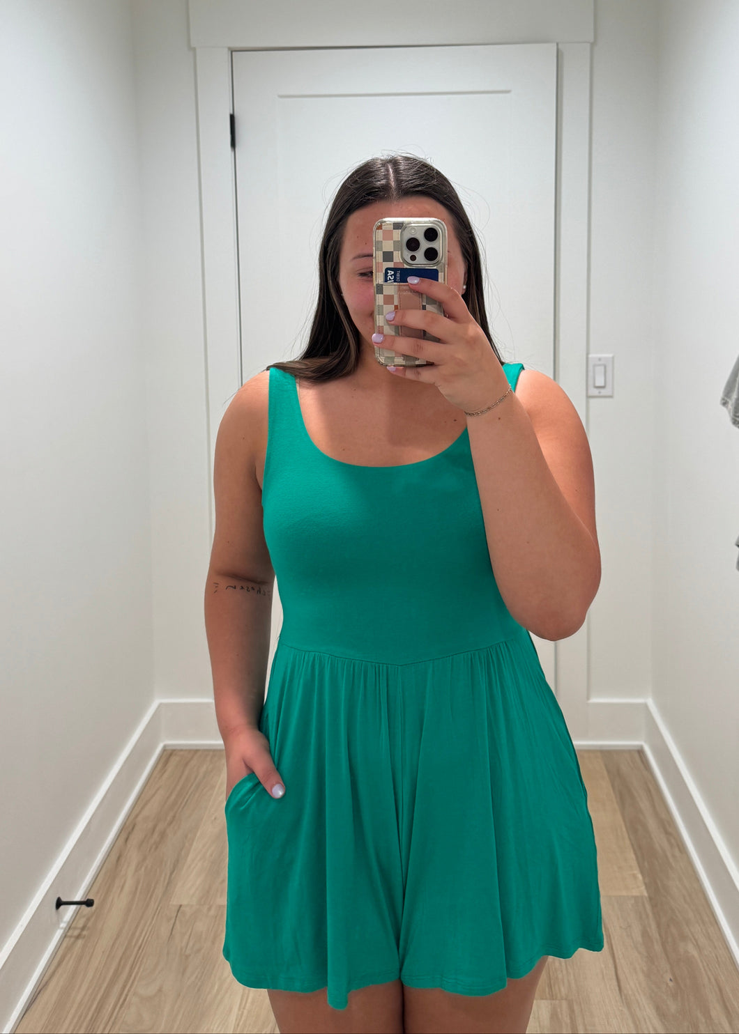 Beach Bound Romper | Green