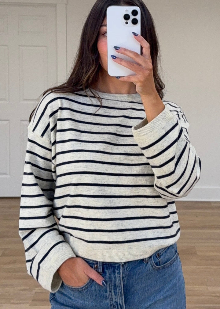Mountain Morning Stripe Sweater