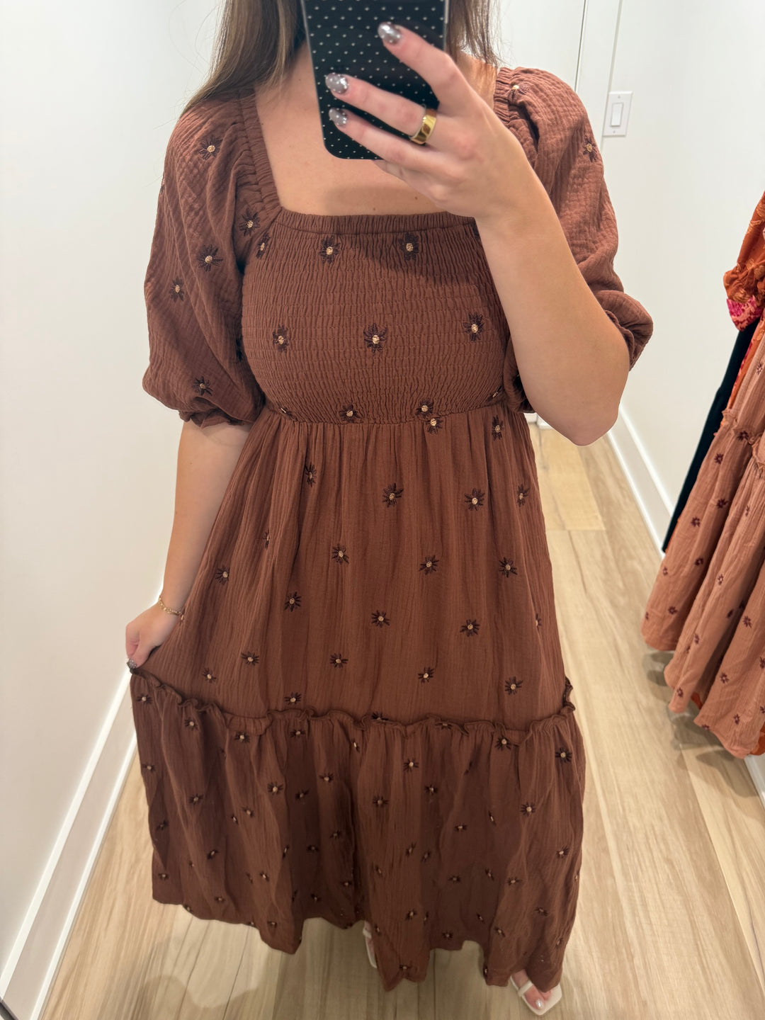 The Mocha Meadow Dress | Mocha + Chocolate