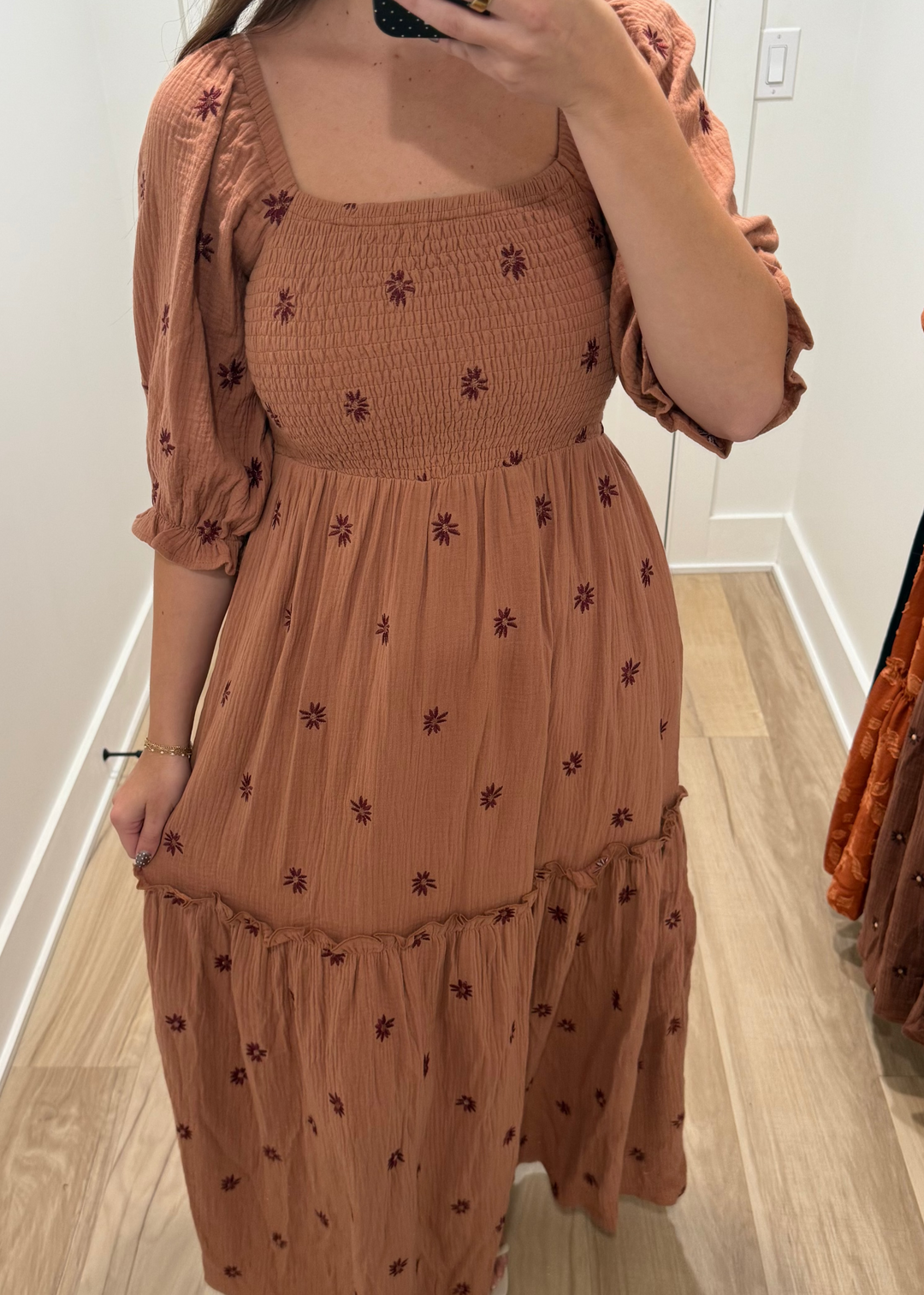 The Mocha Meadow Dress | Mocha + Chocolate