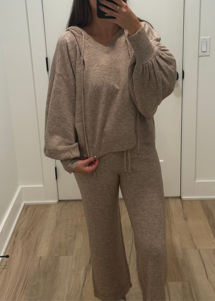 Day Off Hoodie | Grey + Oatmeal