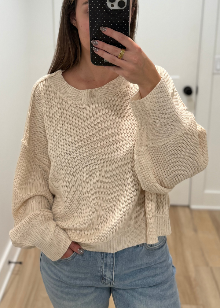 Almond Butter Sweater