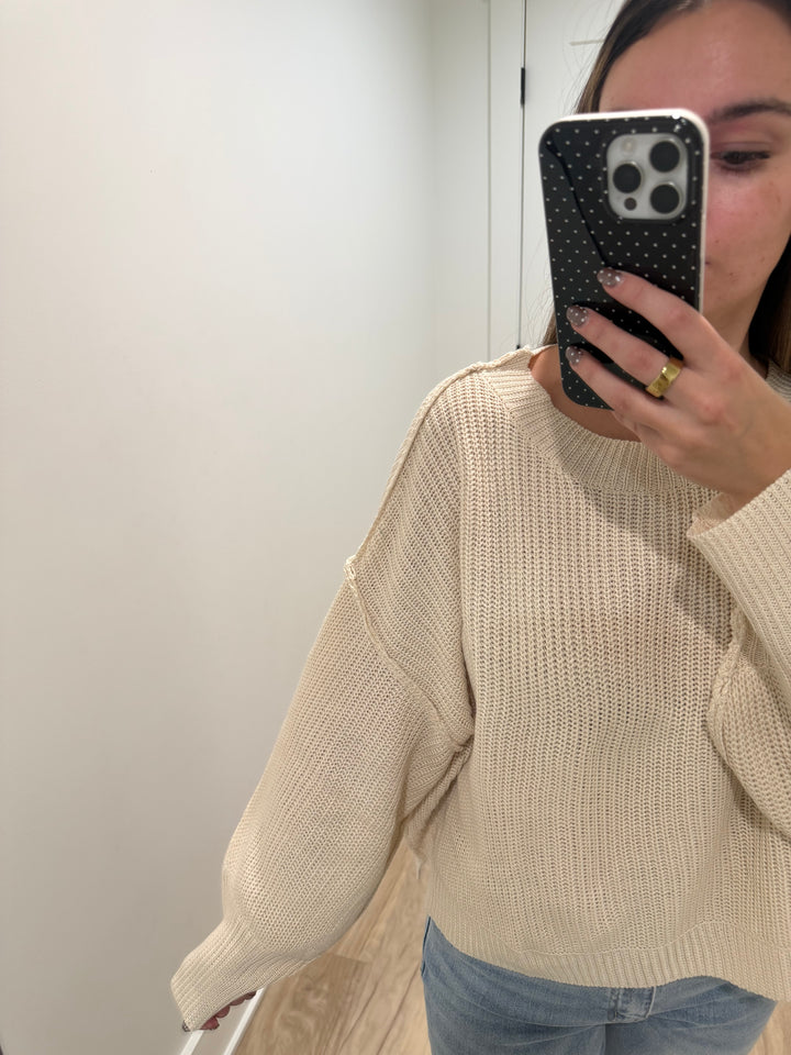 Almond Butter Sweater