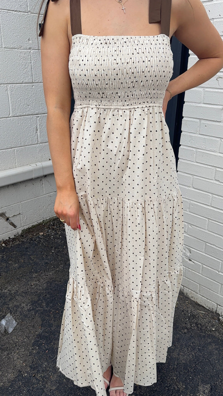 Cocoa Charm Midi Dress