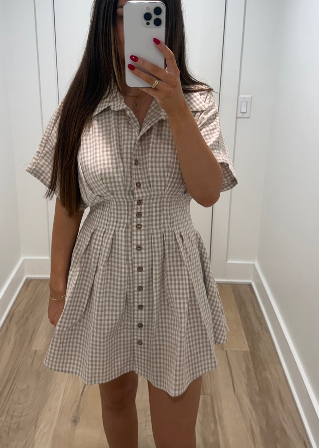 Buttercream Gingham Dress