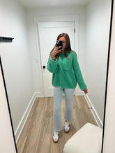 Load image into Gallery viewer, Lucky Me Sweater | Green | One Left
