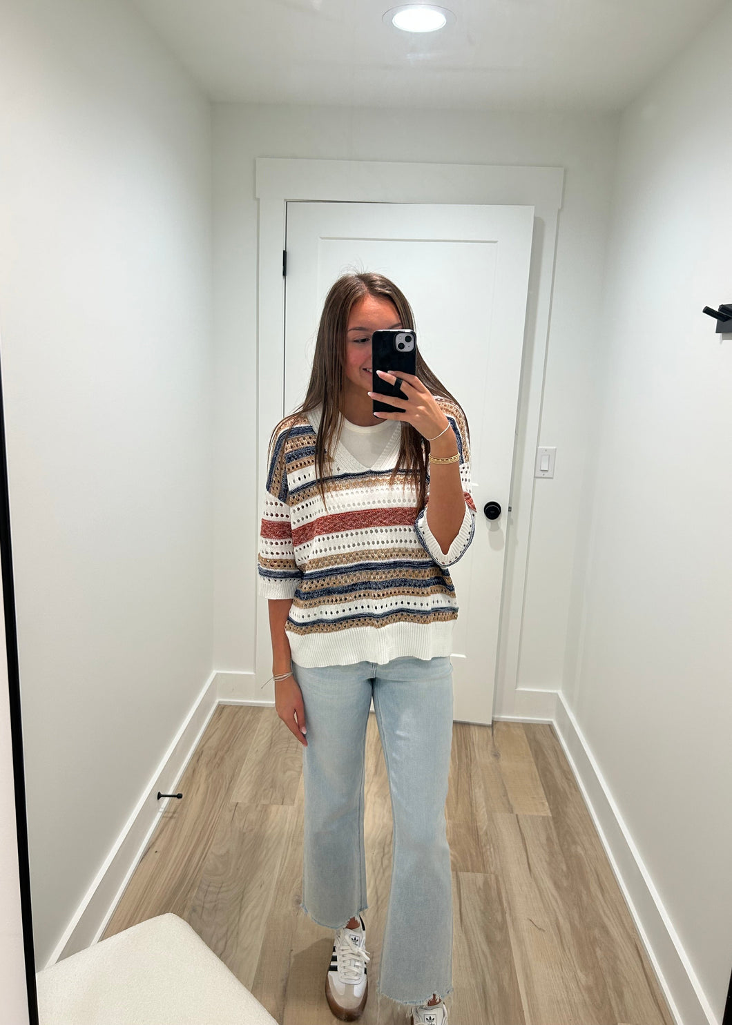 Multi Color Striped Top | One Left