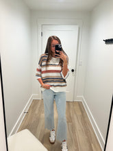 Load image into Gallery viewer, Multi Color Striped Top | One Left
