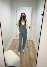 Load image into Gallery viewer, Last Friday Night Denim Jumpsuit
