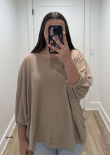 Load image into Gallery viewer, Up Next Puff Sleeve Tee | Taupe
